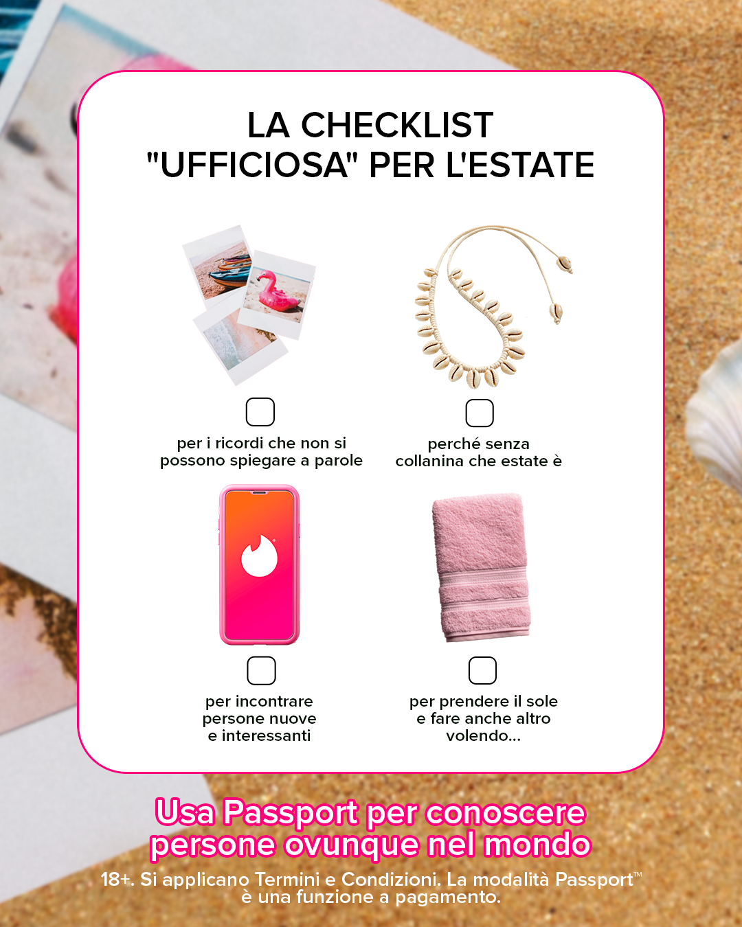Tinder Italia Facebook ad from Jul 1, 2026