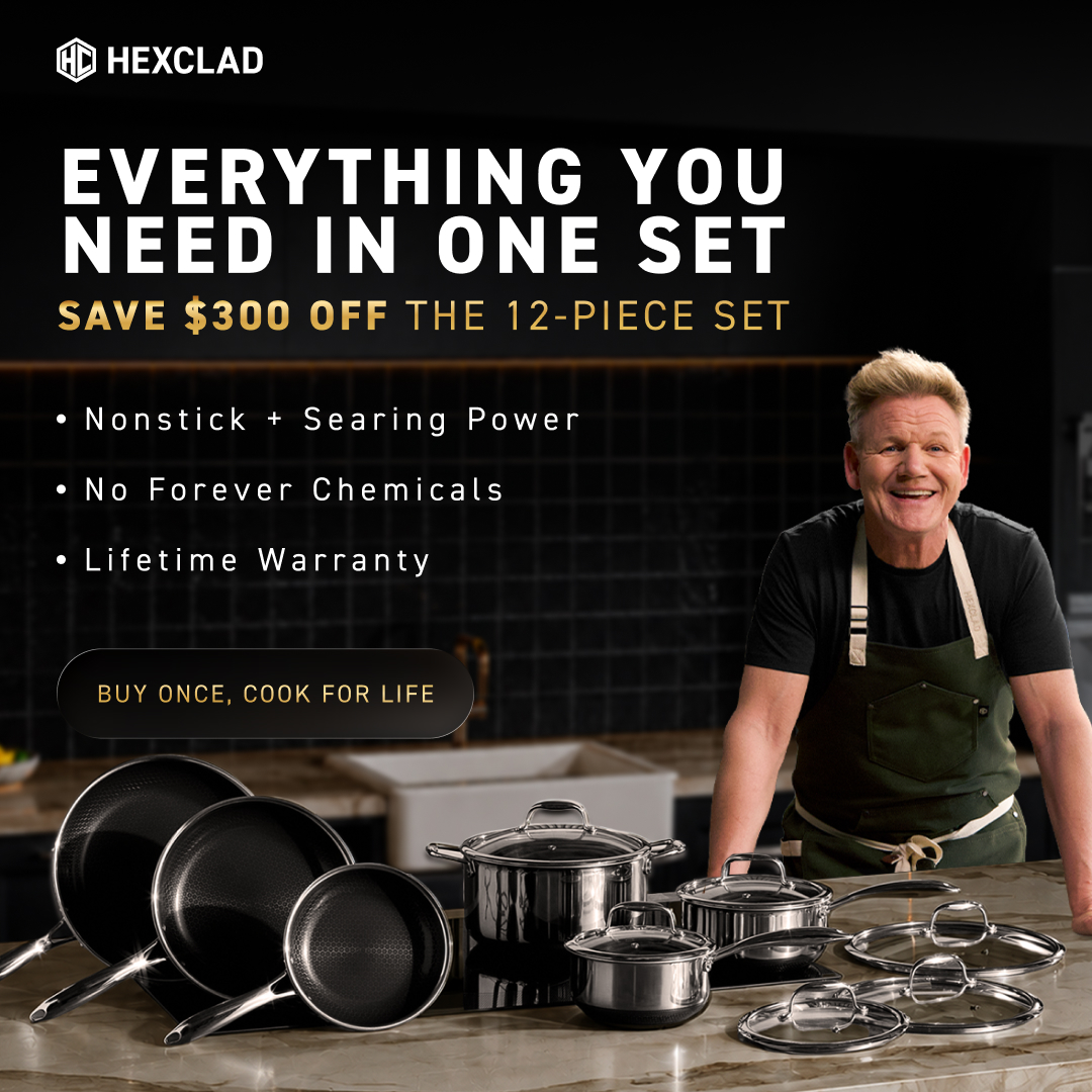 Gordon Ramsay Facebook ad: Invest Once. Cook for Life.