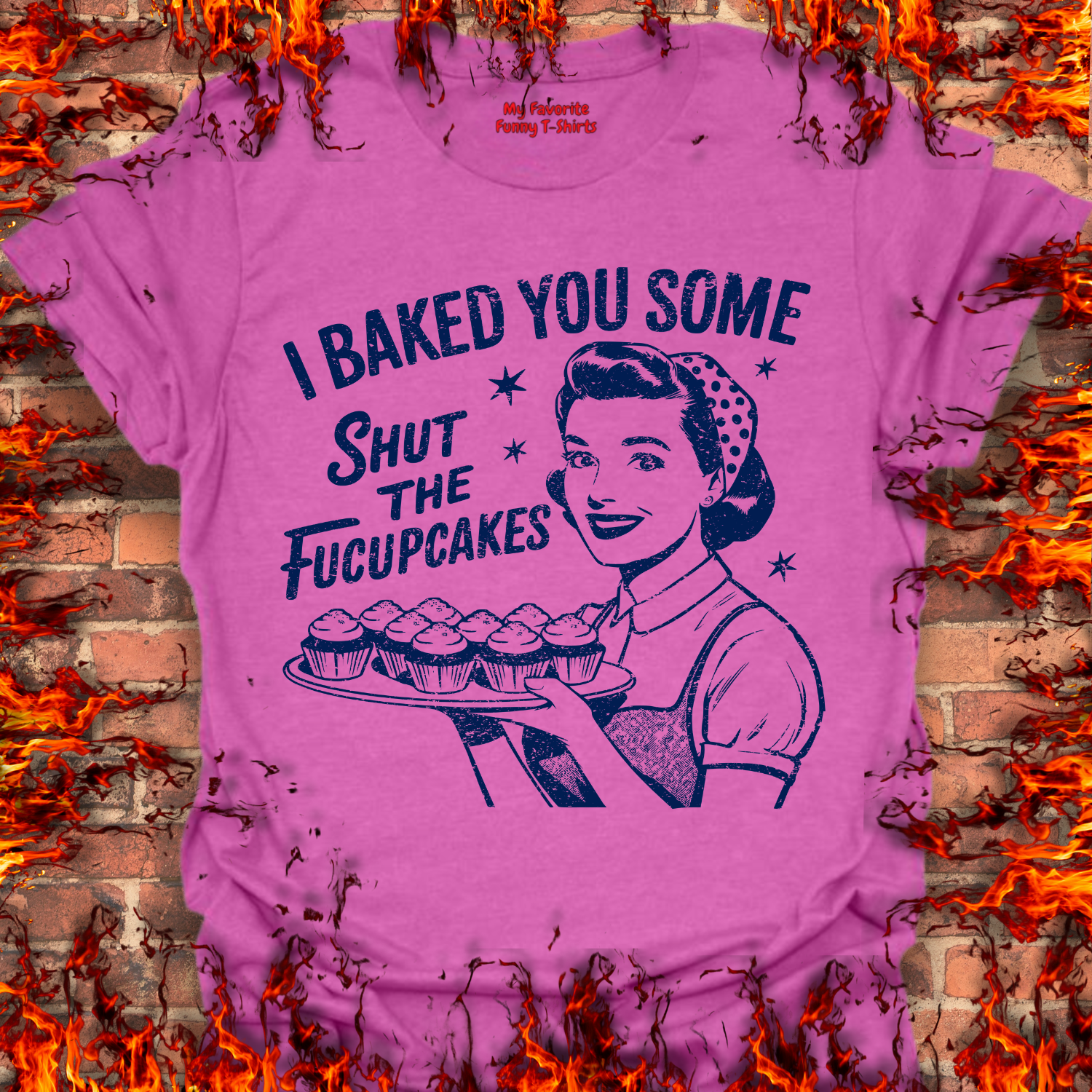 My Favorite Funny T-shirts Facebook ad: Everyone Smiles When They See These Shirt Designs!