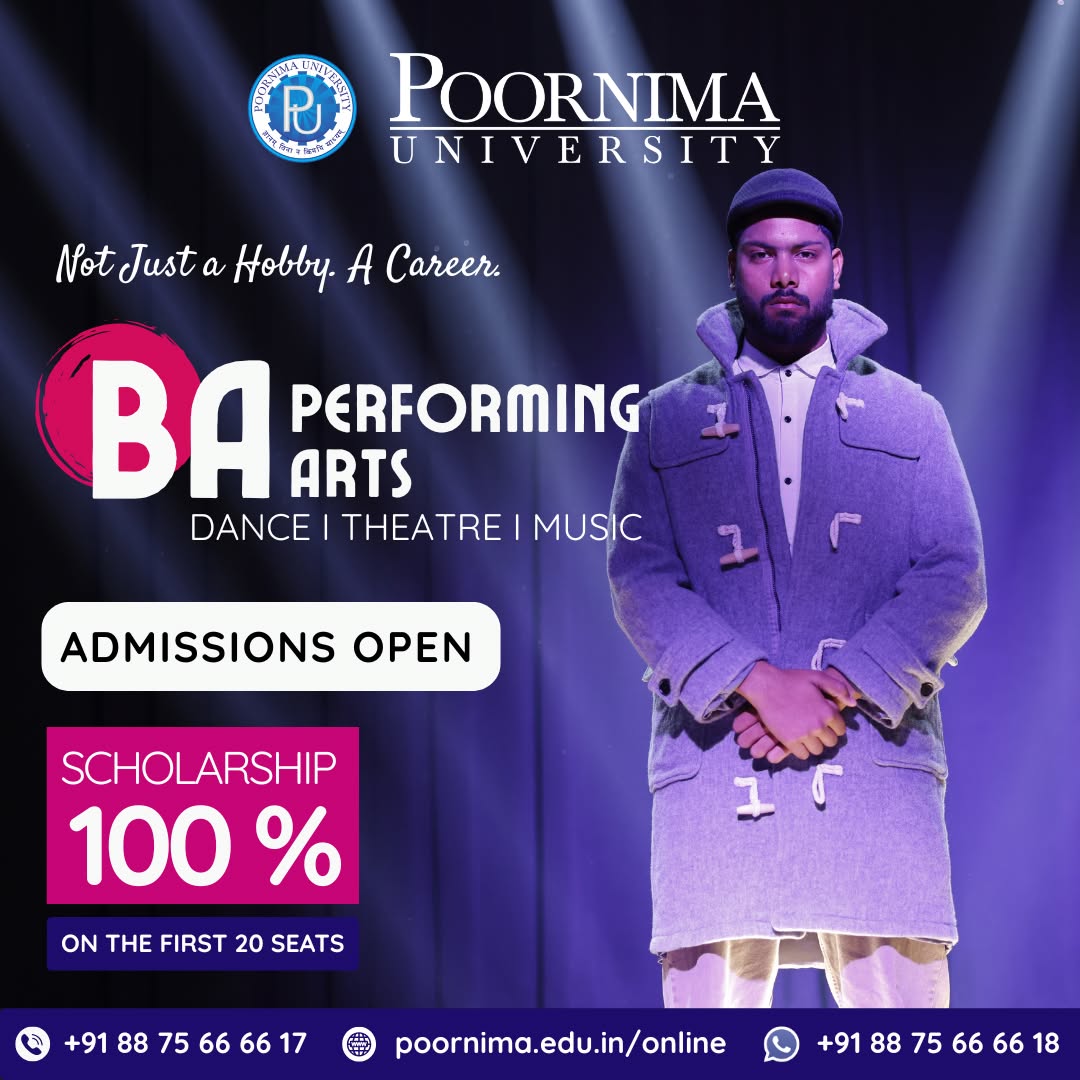 Poornima University Facebook ad