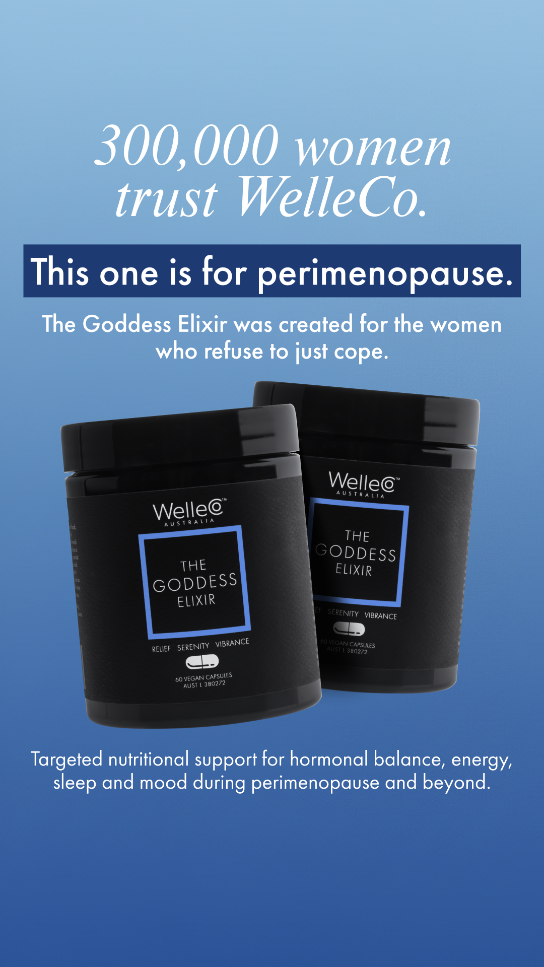 WelleCo Facebook ad