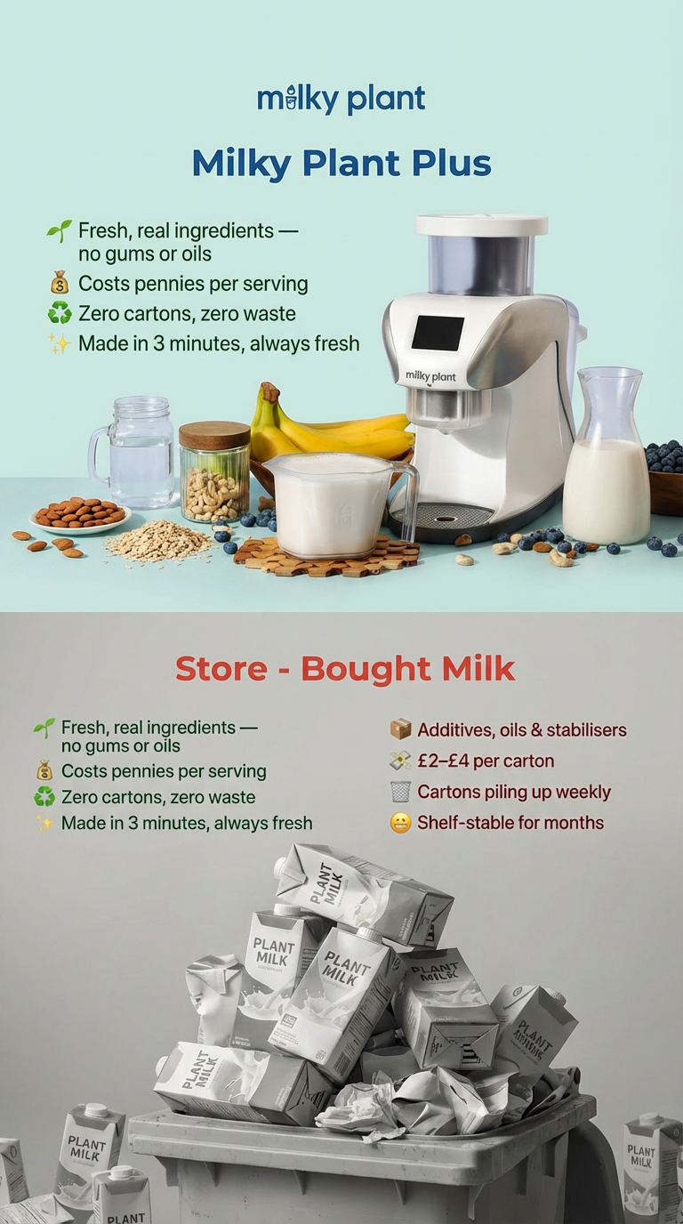Milky Plant Facebook ad