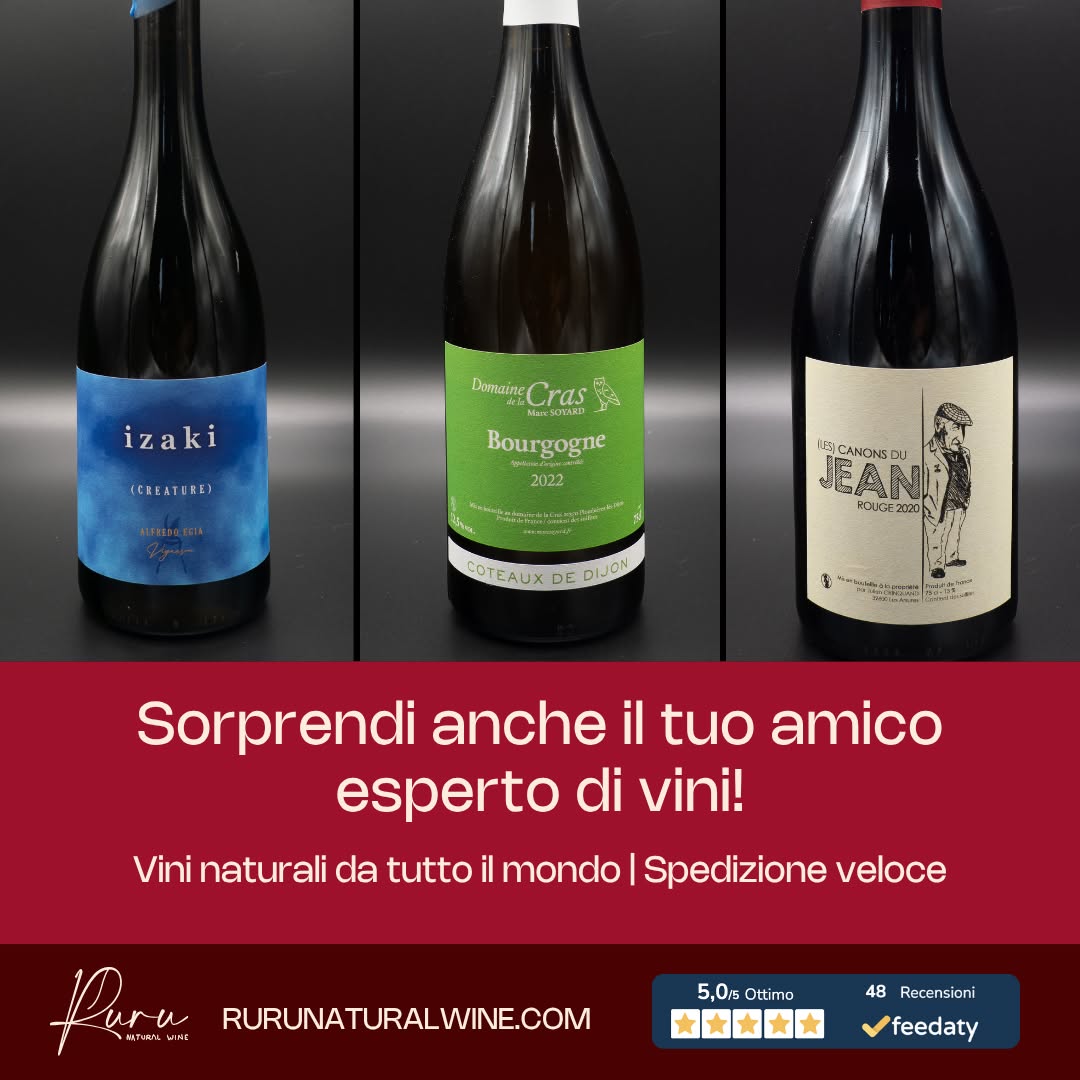 Ruru Natural Wine Facebook ad
