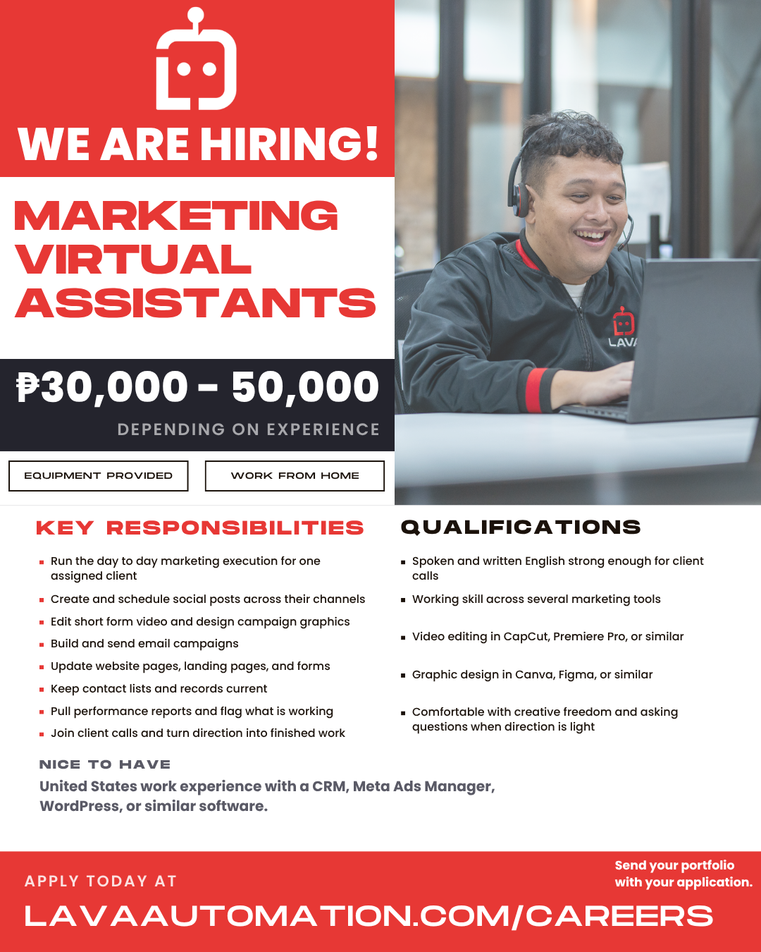 Lava PH Facebook ad