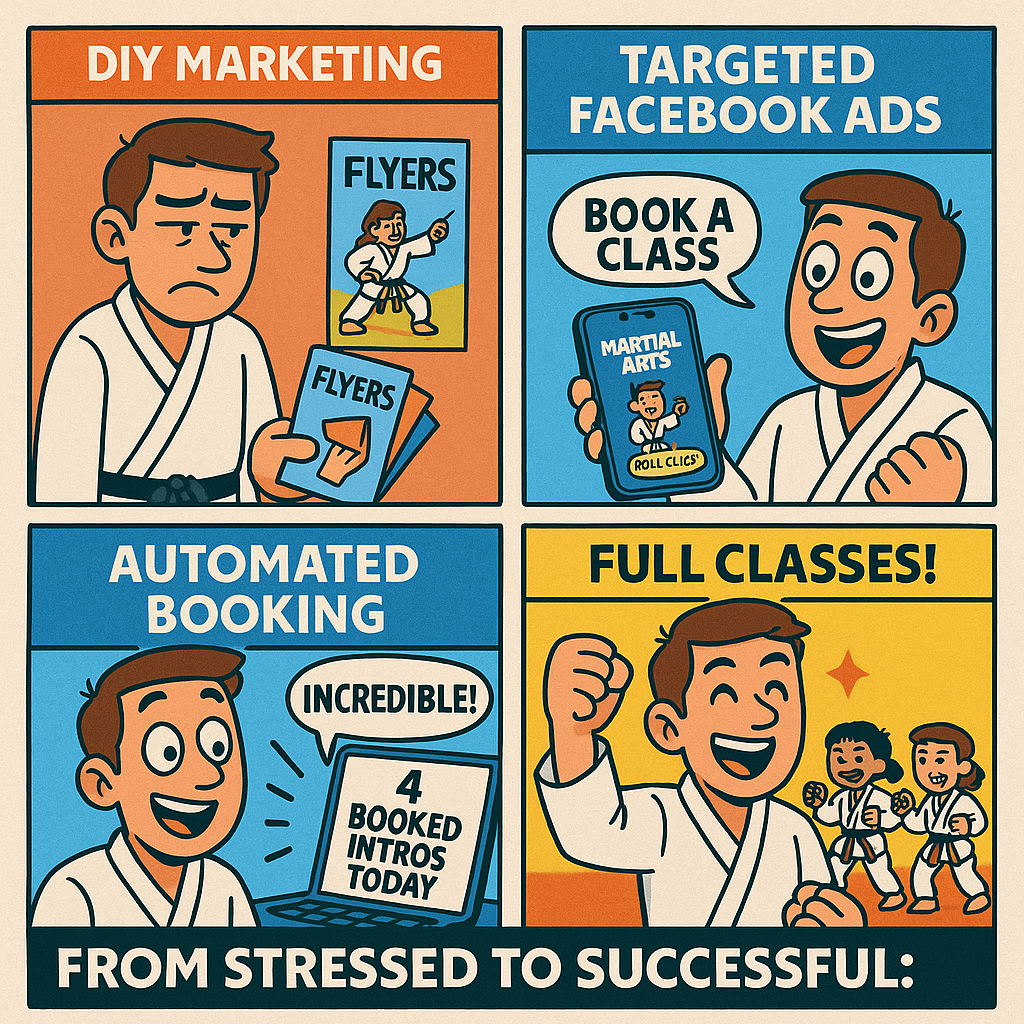 Swapnil Garg - Martial Arts School Growth Facebook ad: How to Build a Student Acquisition System for Your School