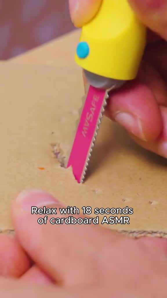 Makedo Facebook ad: Tools. For Kids. For Cardboard