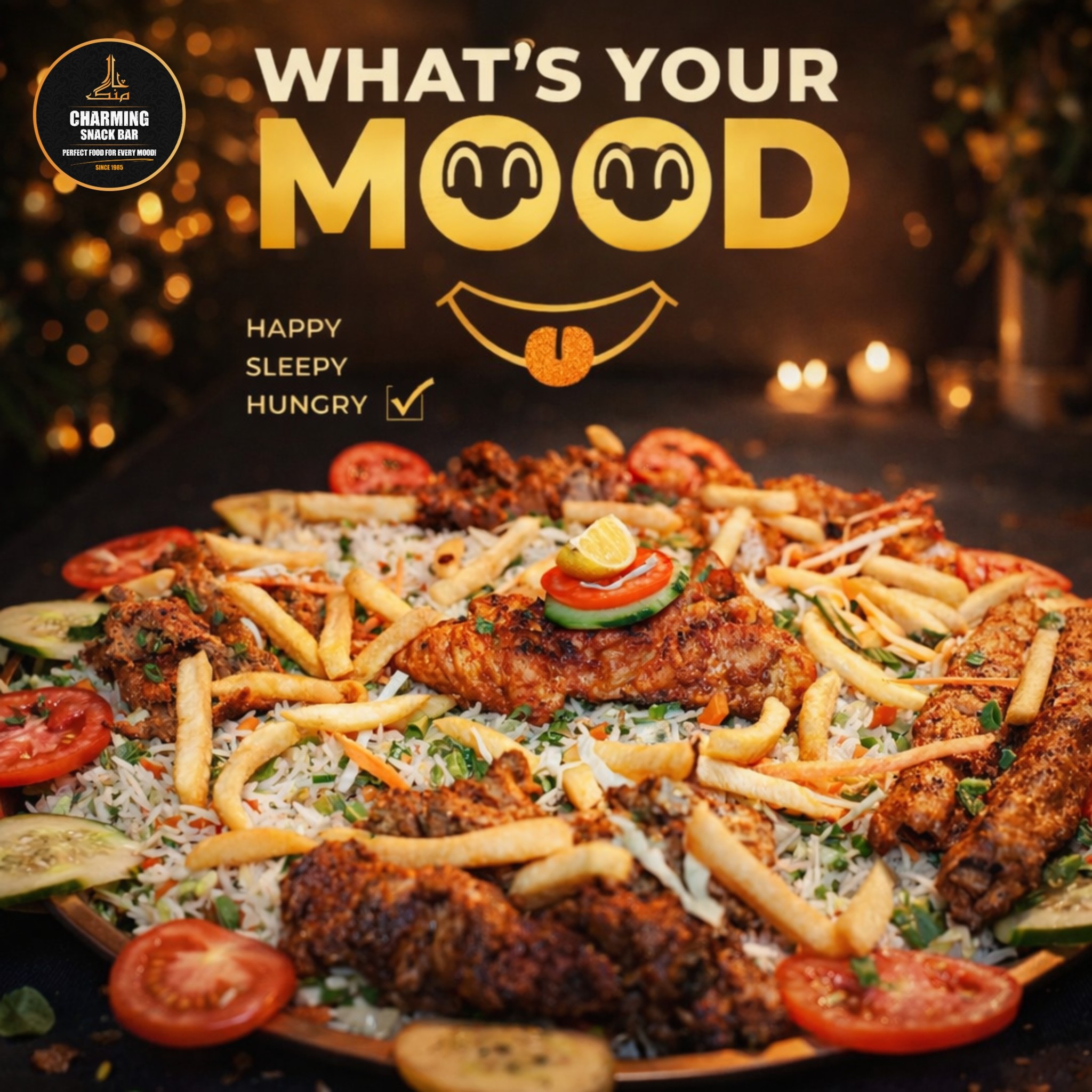 Charming Snack Bar Facebook ad: Order Delicious Balochi Sajji Online In Karachi | Charming…