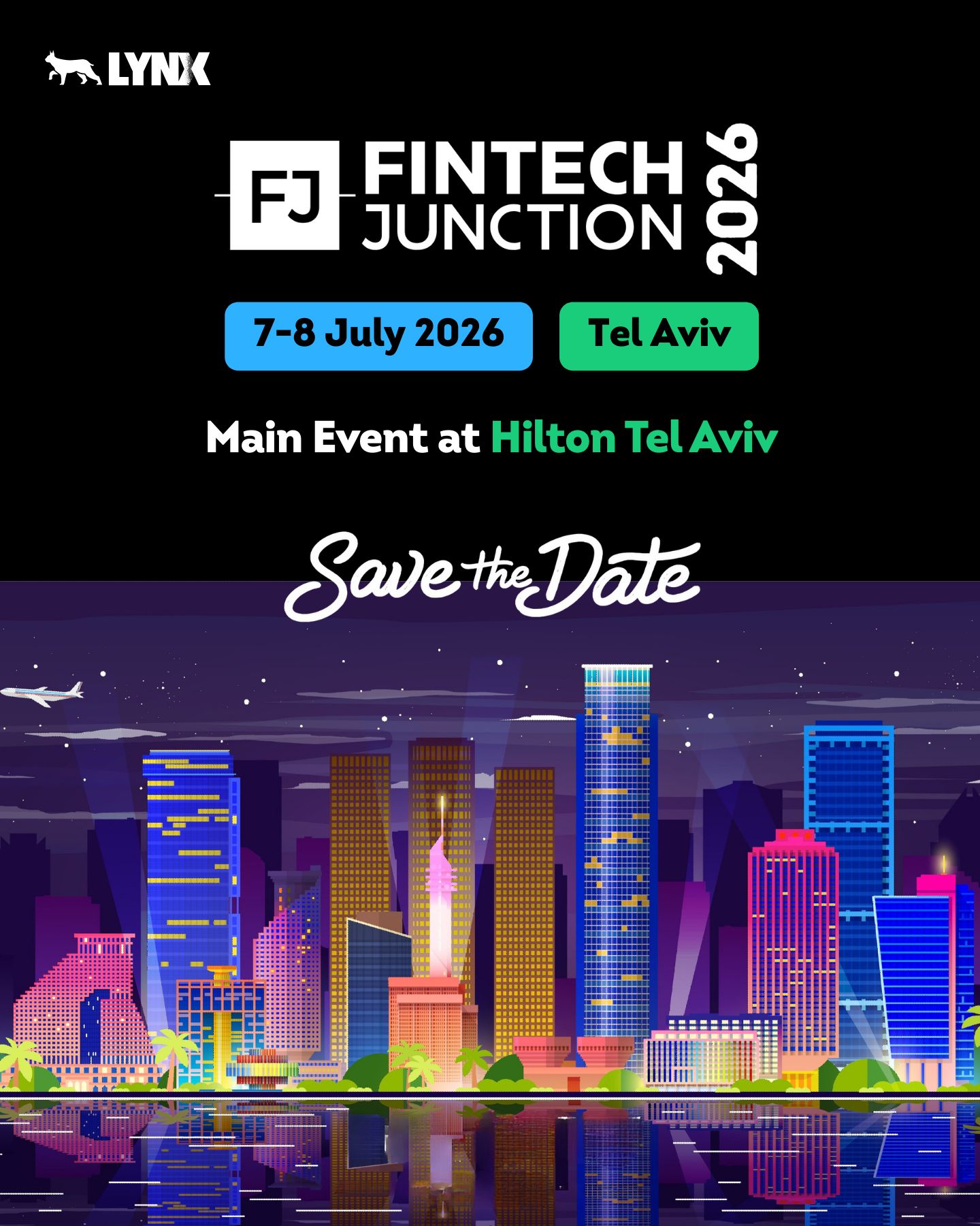Lynx Events Facebook ad: FinTech Junction 2026 - Lynx Events