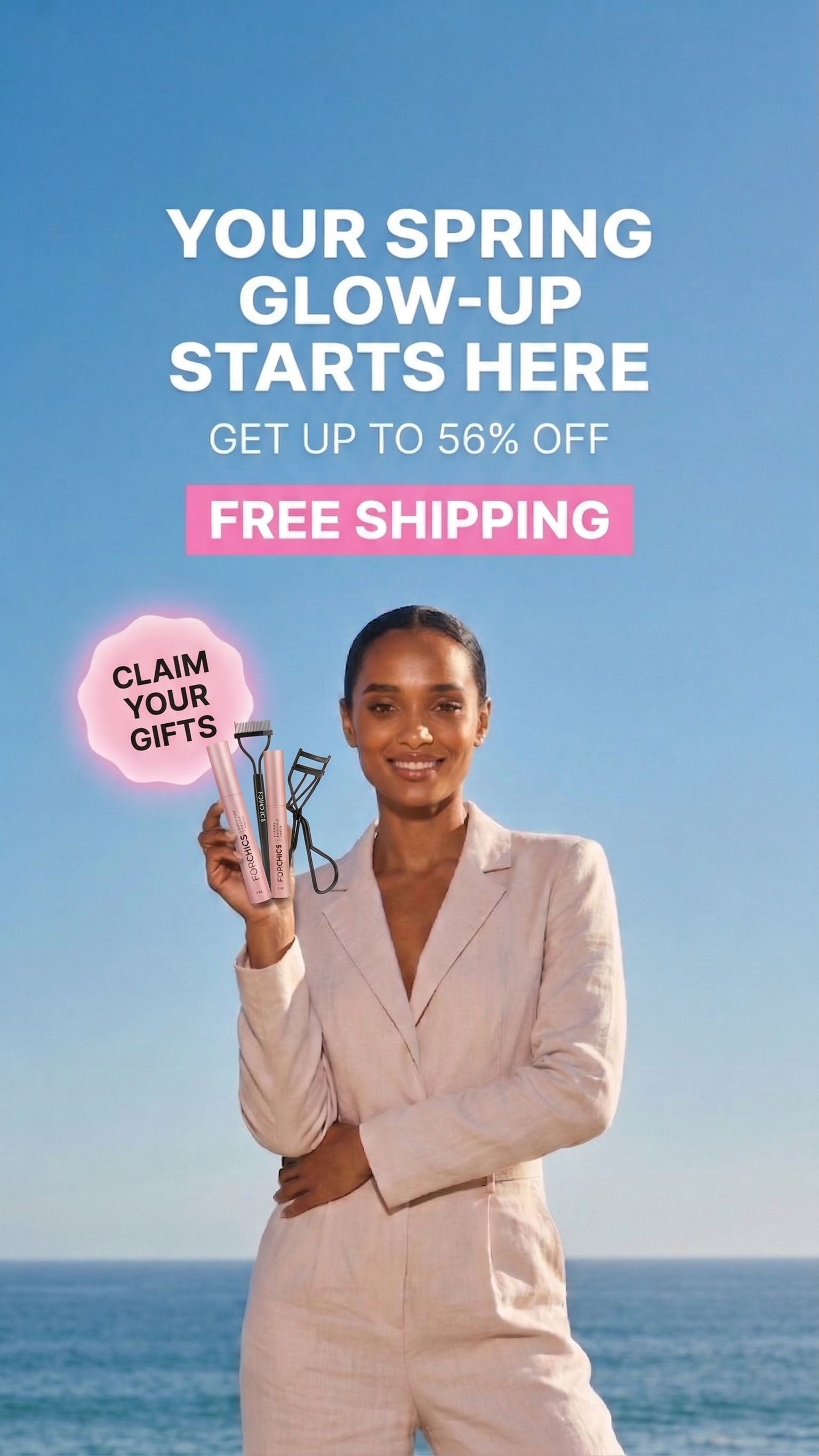 ForChics Beauty Facebook ad