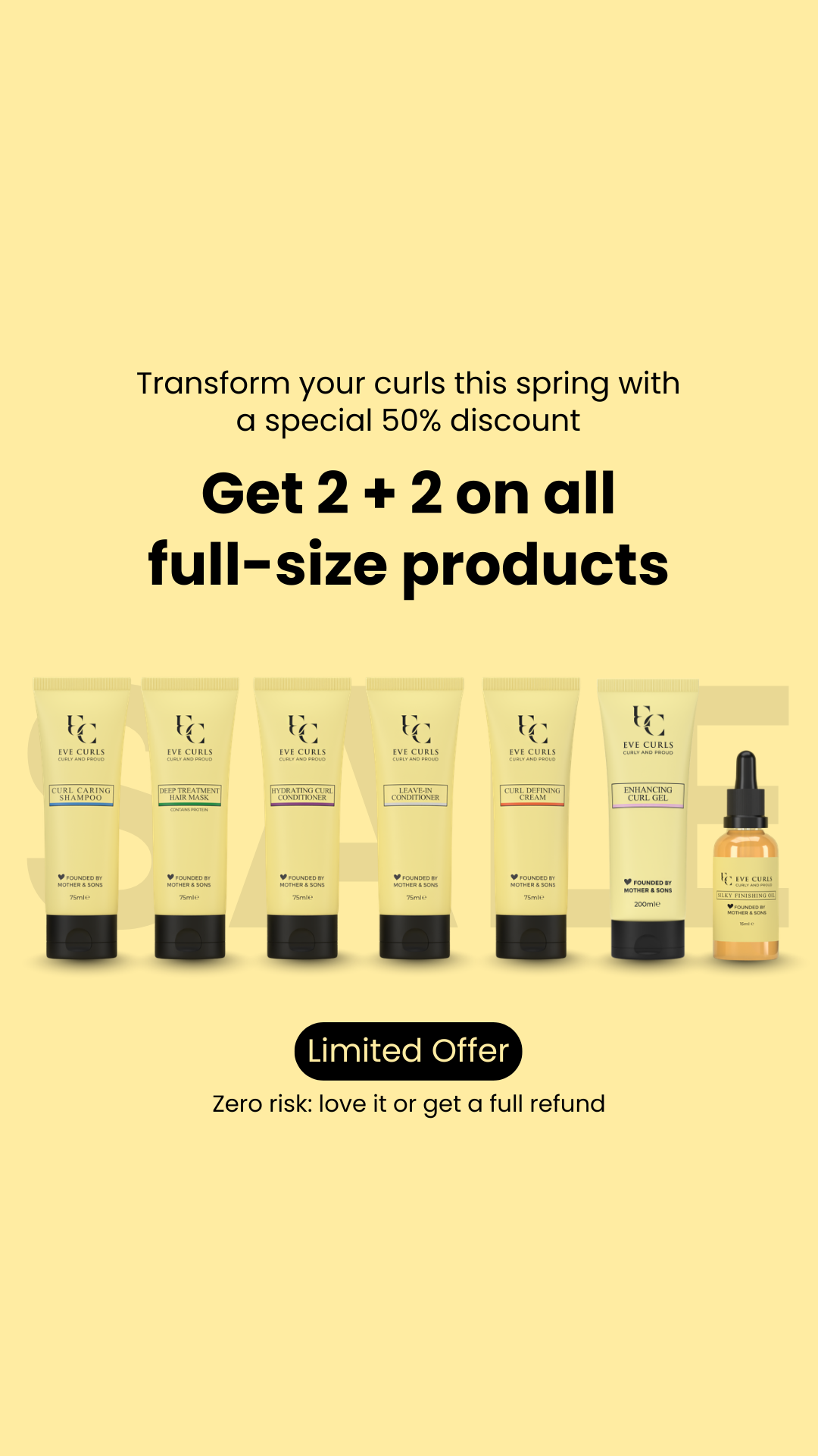 Eve Curls Facebook ad