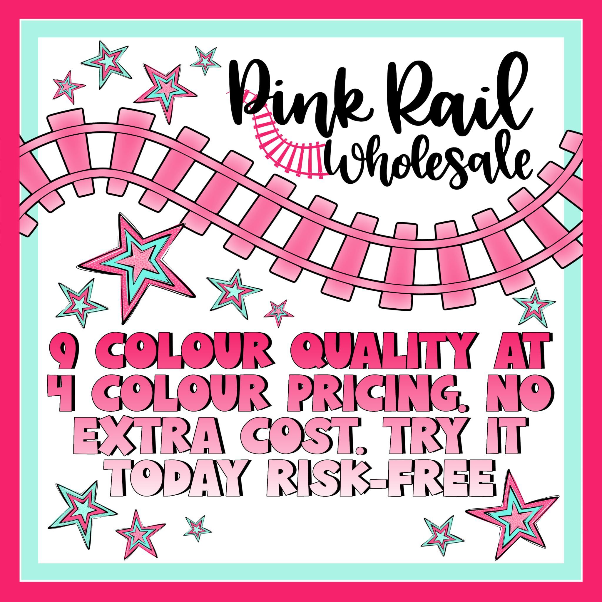 Pink Rail Wholesale DTF Facebook ad