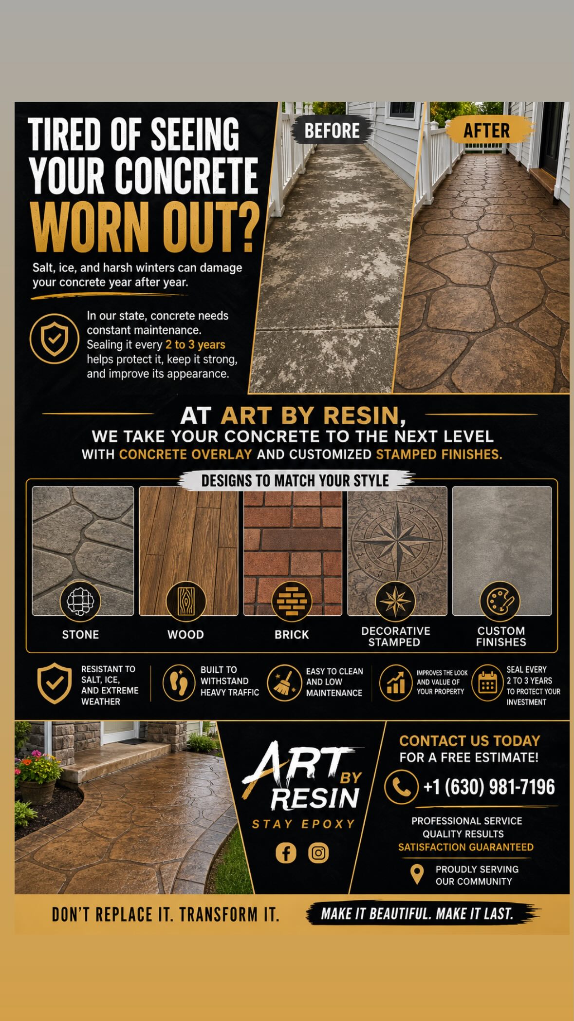 Art By Resin Facebook ad from May 3, 2026