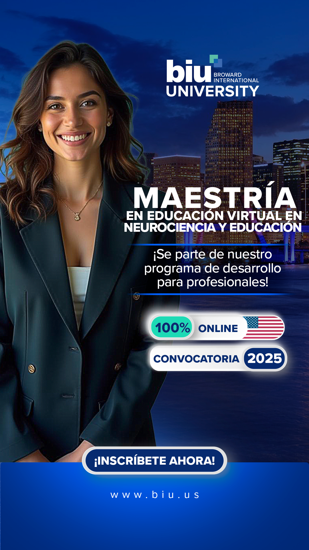Broward International University Facebook ad
