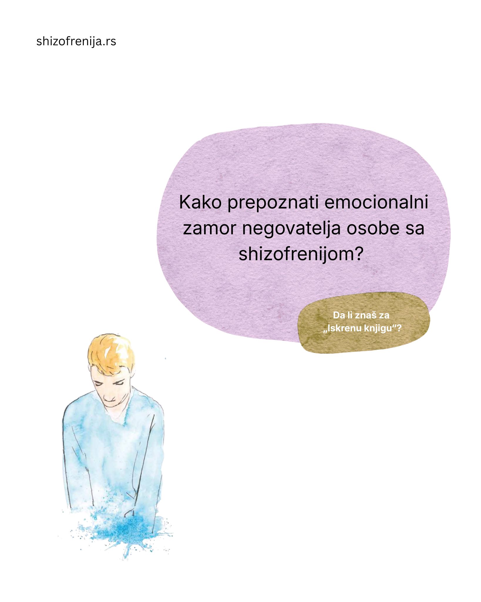 Stetoskop Facebook ad: Iskrena knjiga - shizofrenija.rs