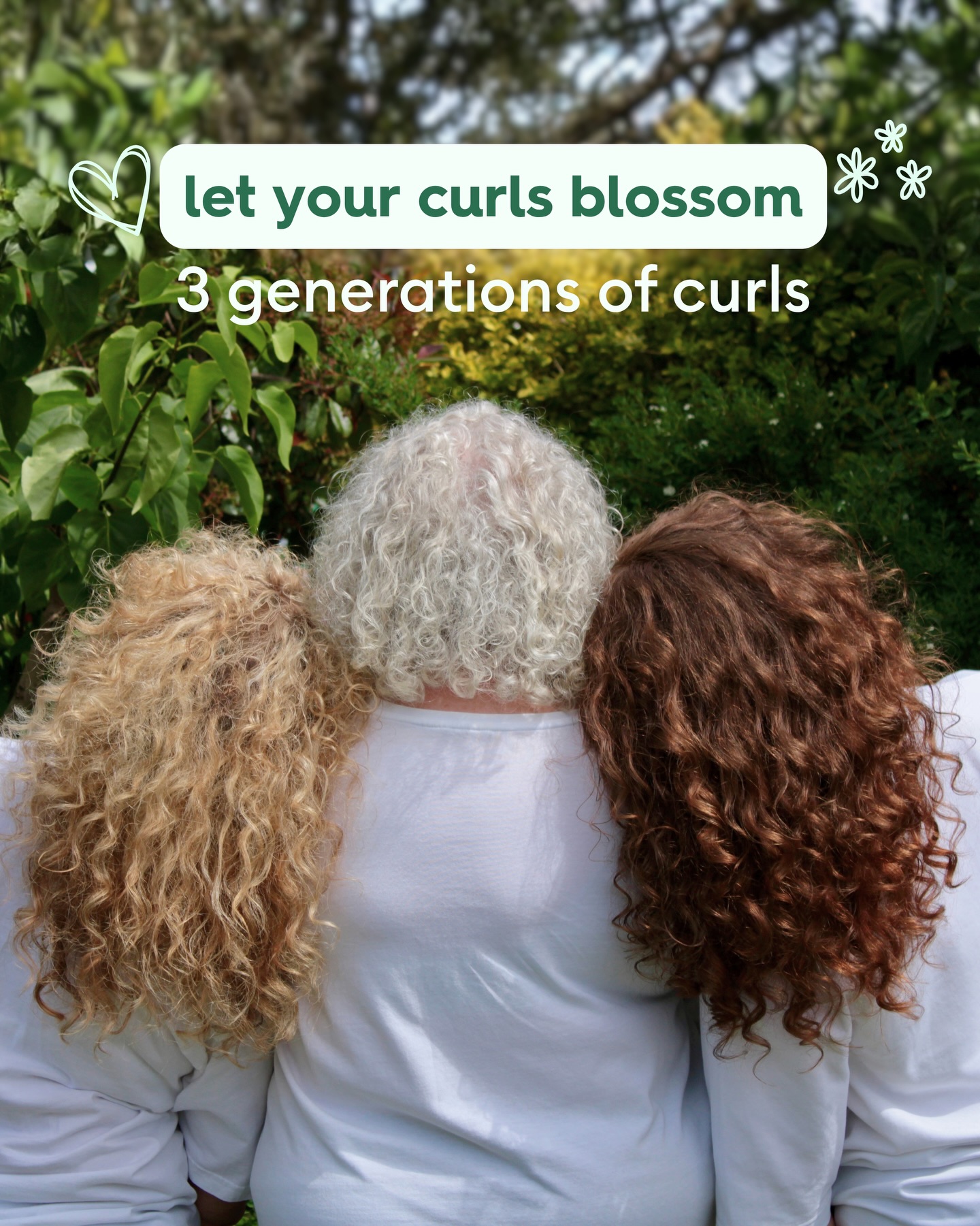 Flora & Curl Haircare Facebook ad