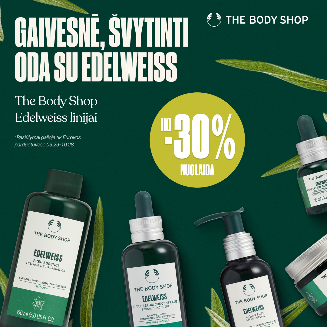 EUROKOS Facebook ad: Edelweiss švytėjimas