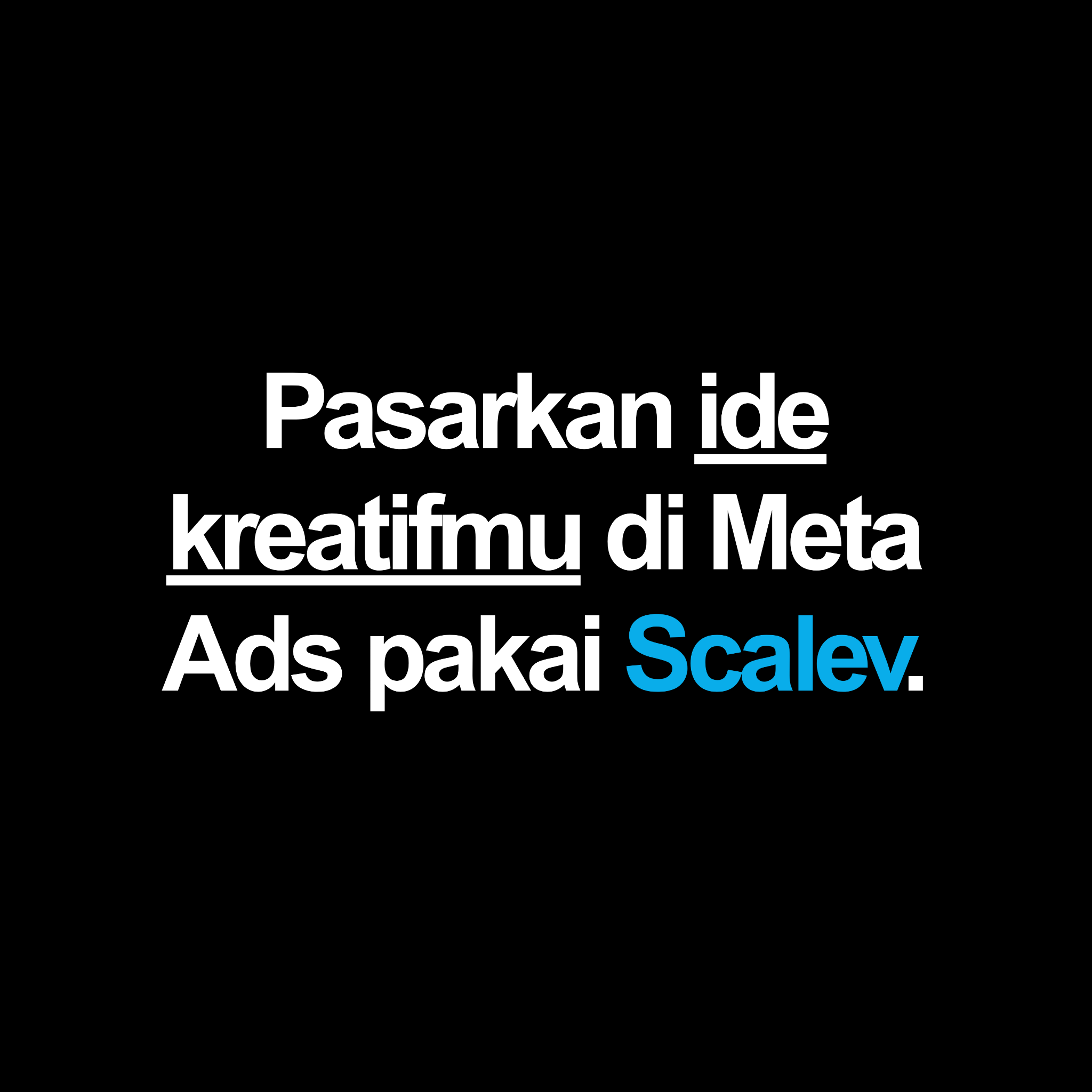 Scalev Facebook ad