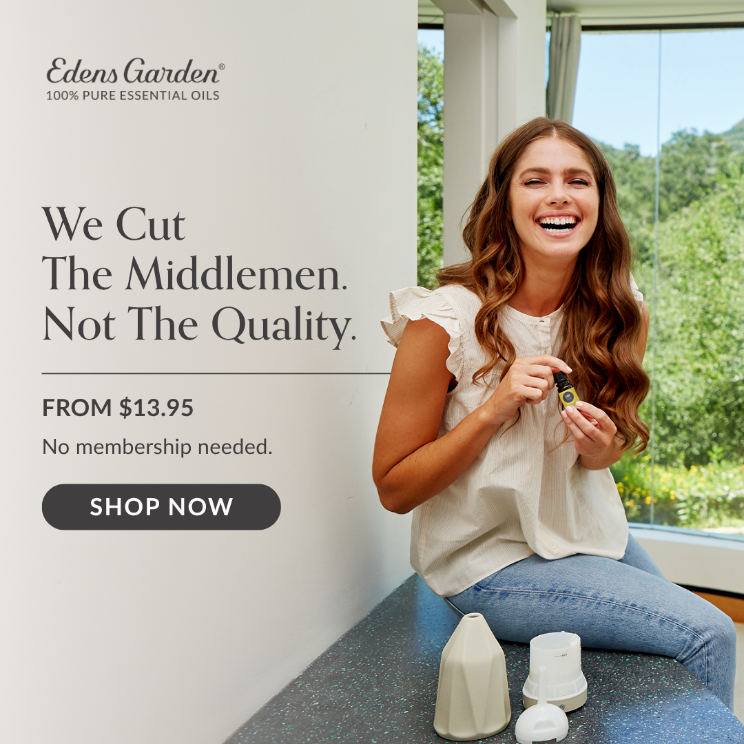 Edens Garden Essential Oils Facebook ad