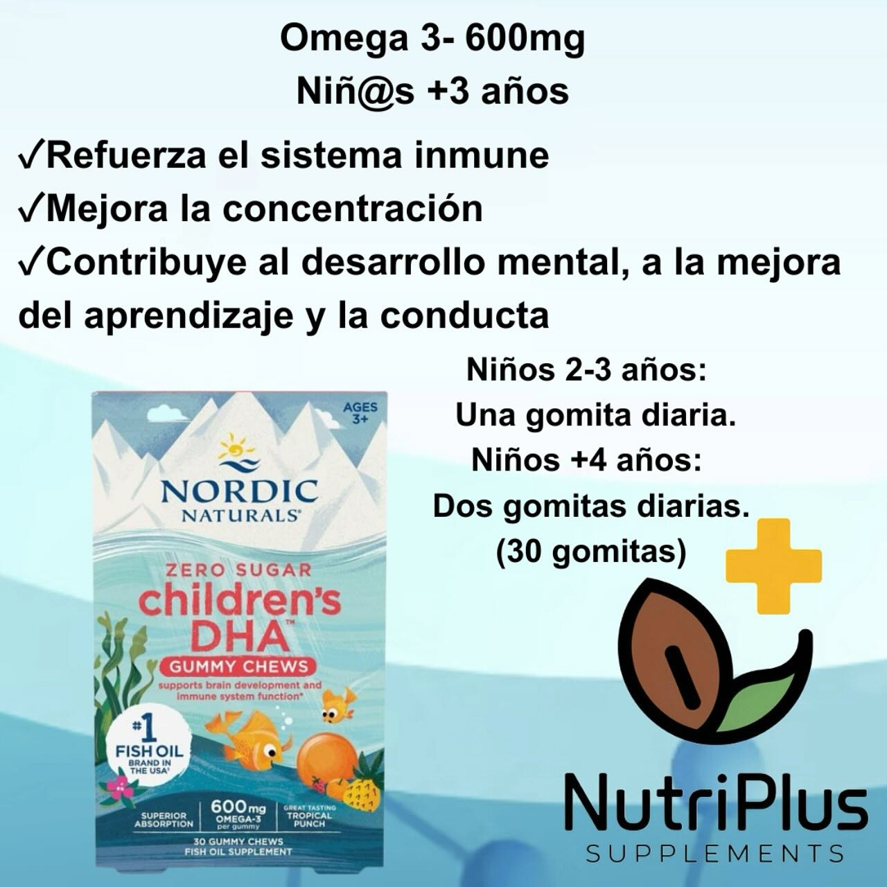 NutriPlus Supplements Facebook ad
