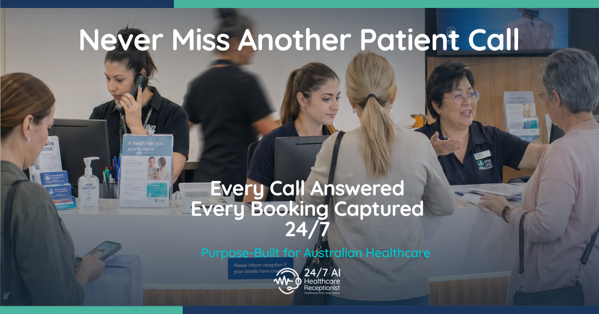 24/7 AI Healthcare Receptionist Facebook ad: Increase Your Clinic’s Revenue
