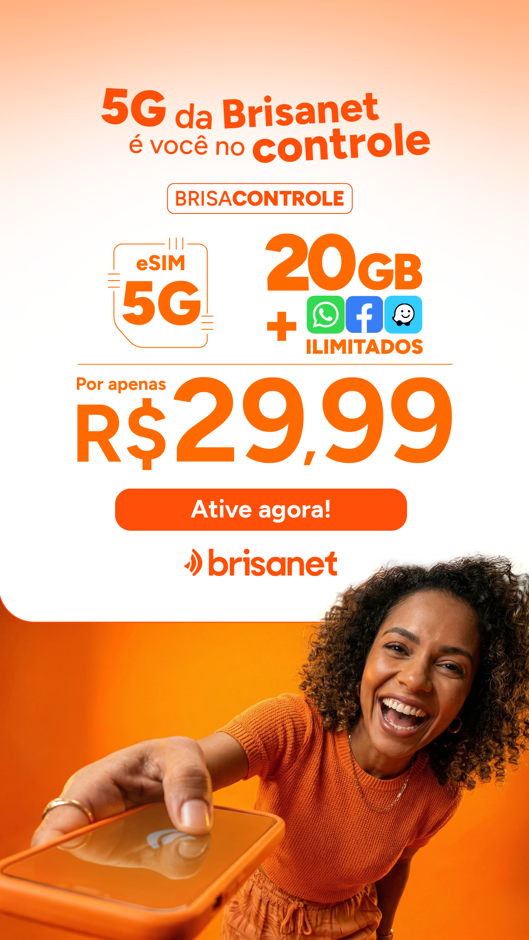 Brisanet Telecomunicações Facebook ad