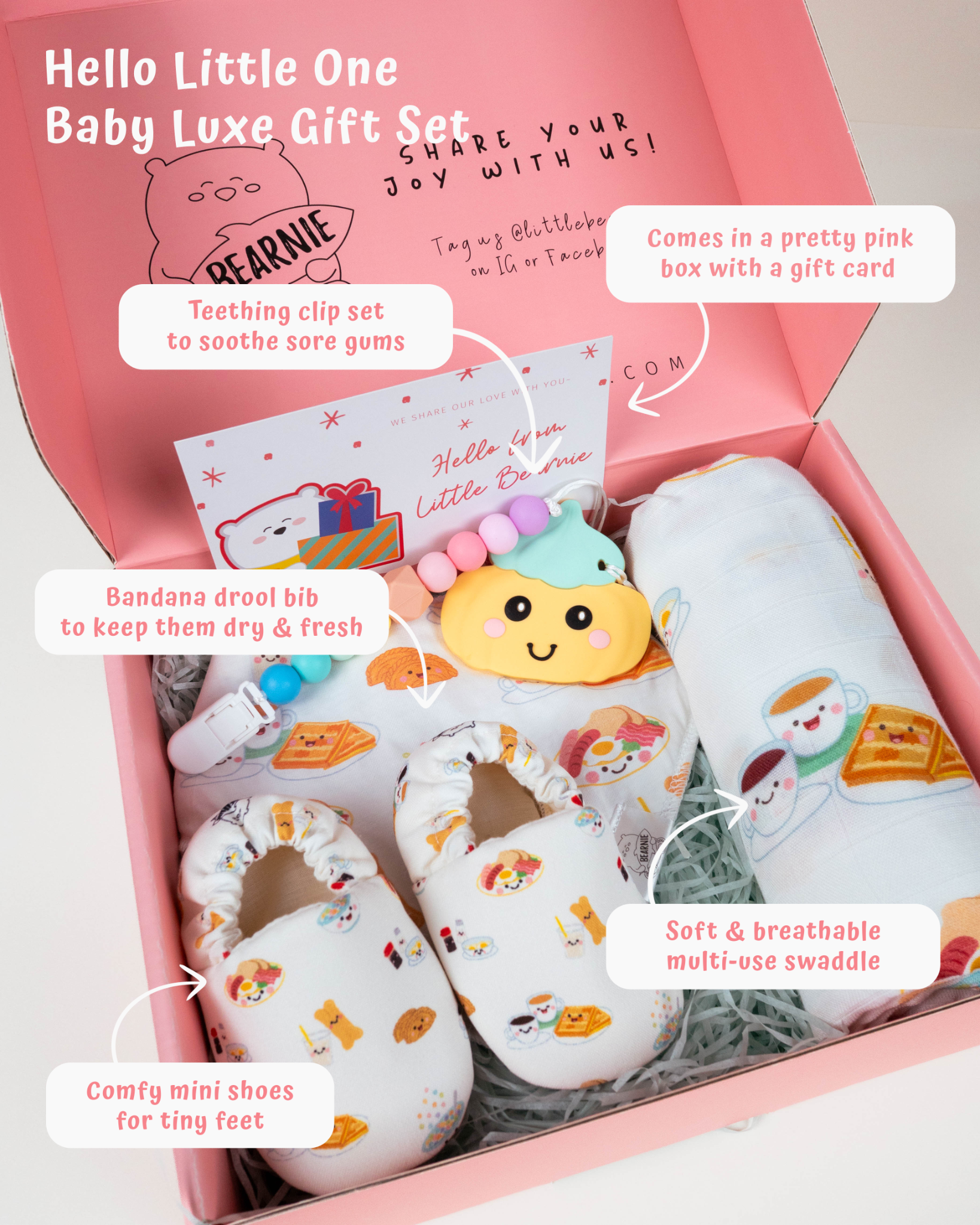 Little Bearnie - Modern Baby Teething Accessories & Stylish Baby Gifts Facebook ad