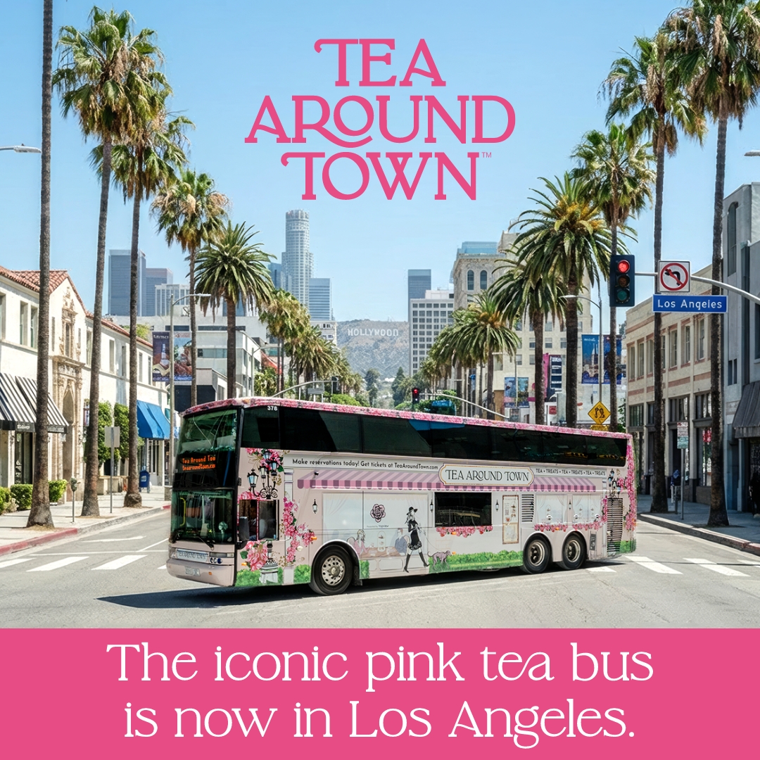 Tea Around Town Facebook ad