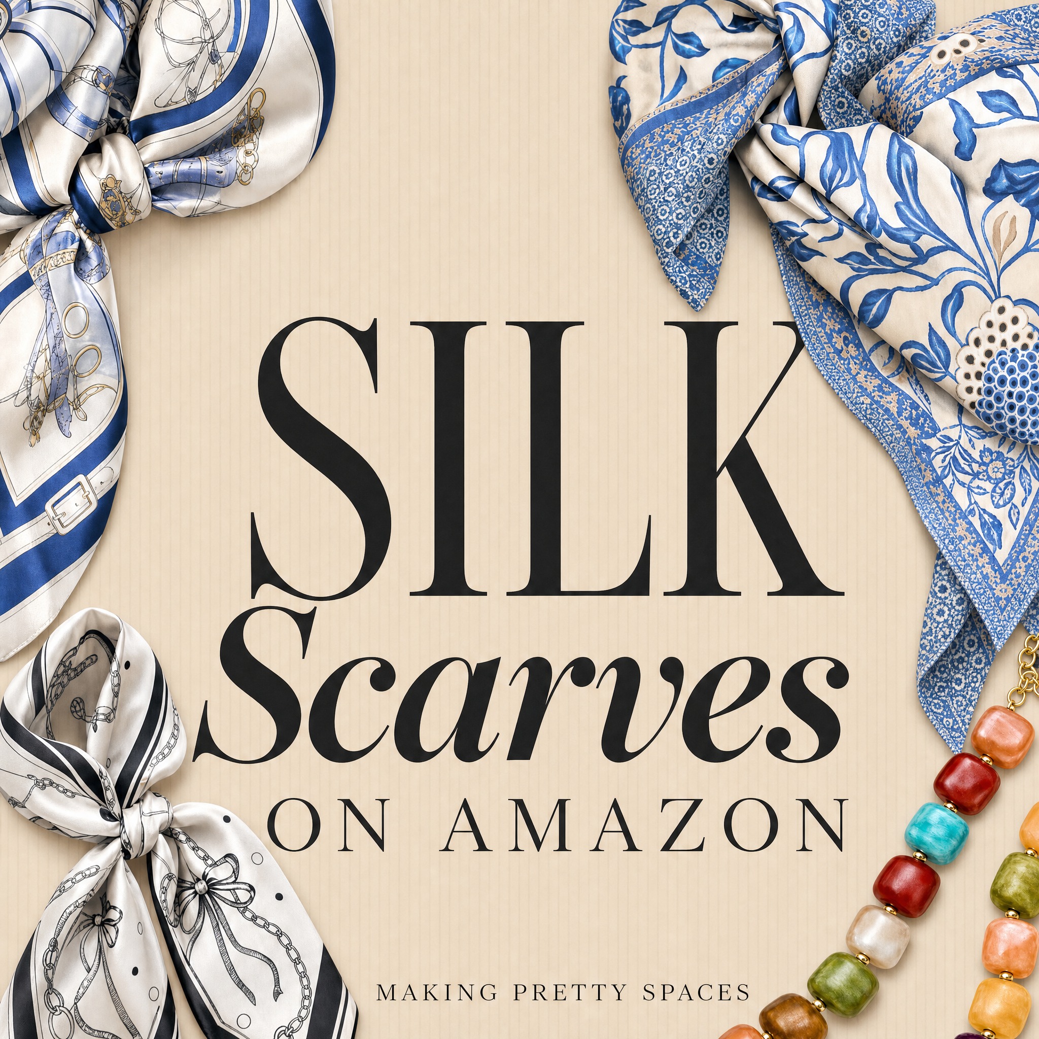 Making Pretty Spaces Facebook ad: Statement Jewelry is Trending!