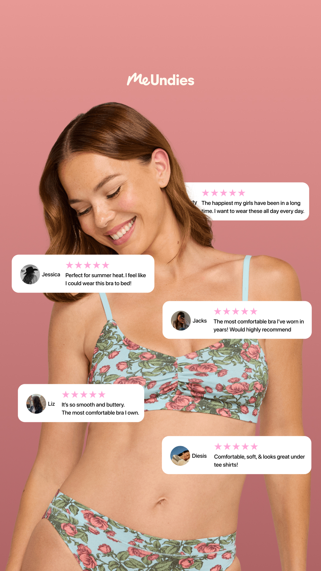 MeUndies Facebook ad