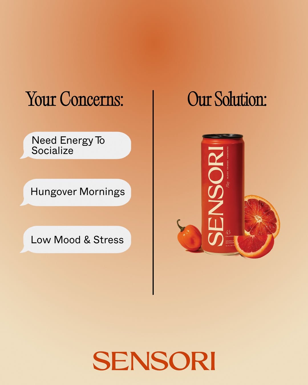 Drink Sensori Facebook ad