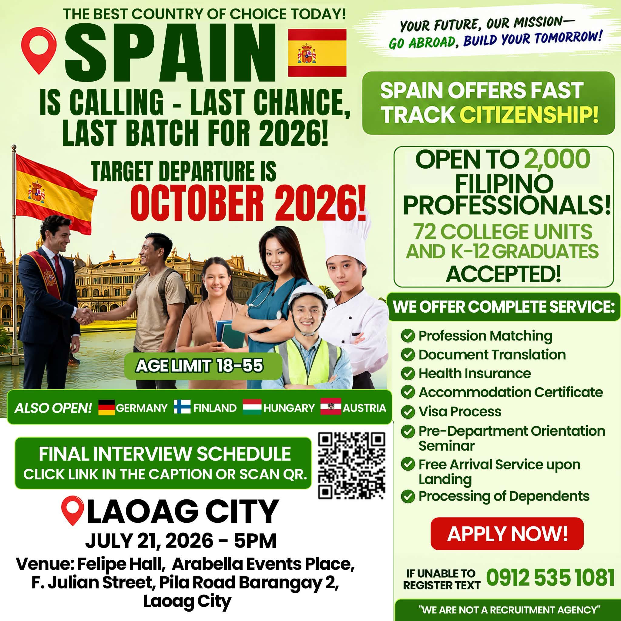 GO Abroad Facebook ad