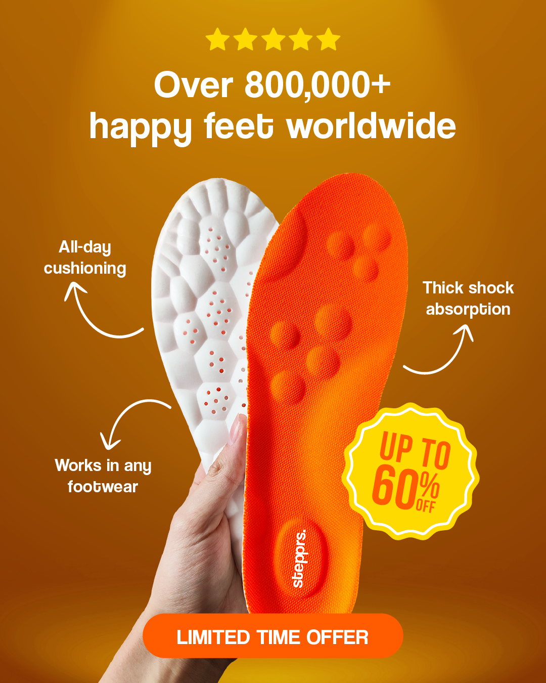 Stepprs Facebook ad
