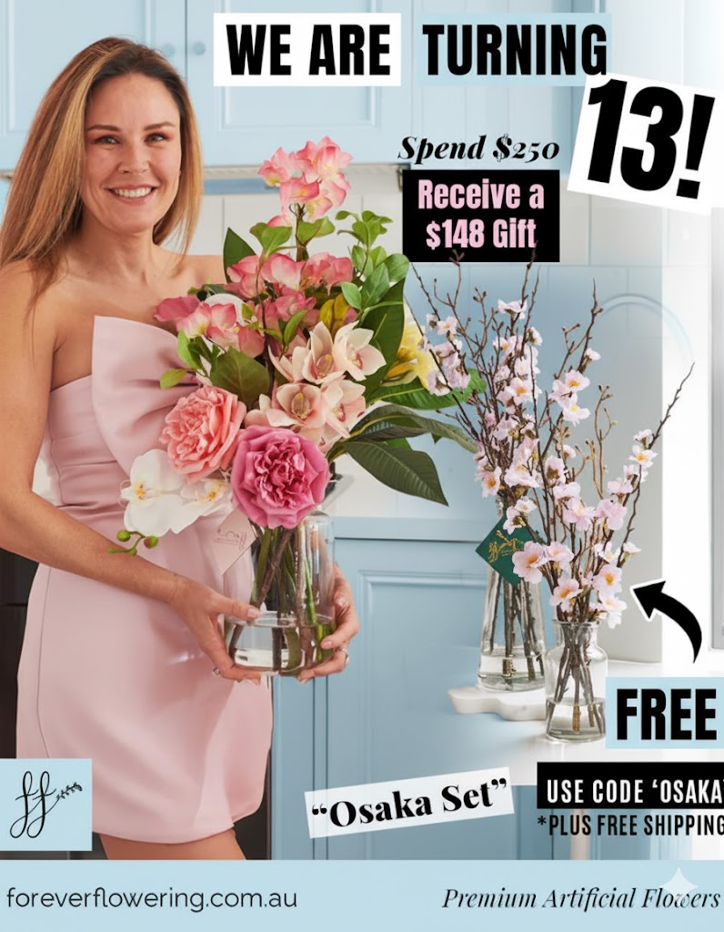 Forever Flowering Facebook ad
