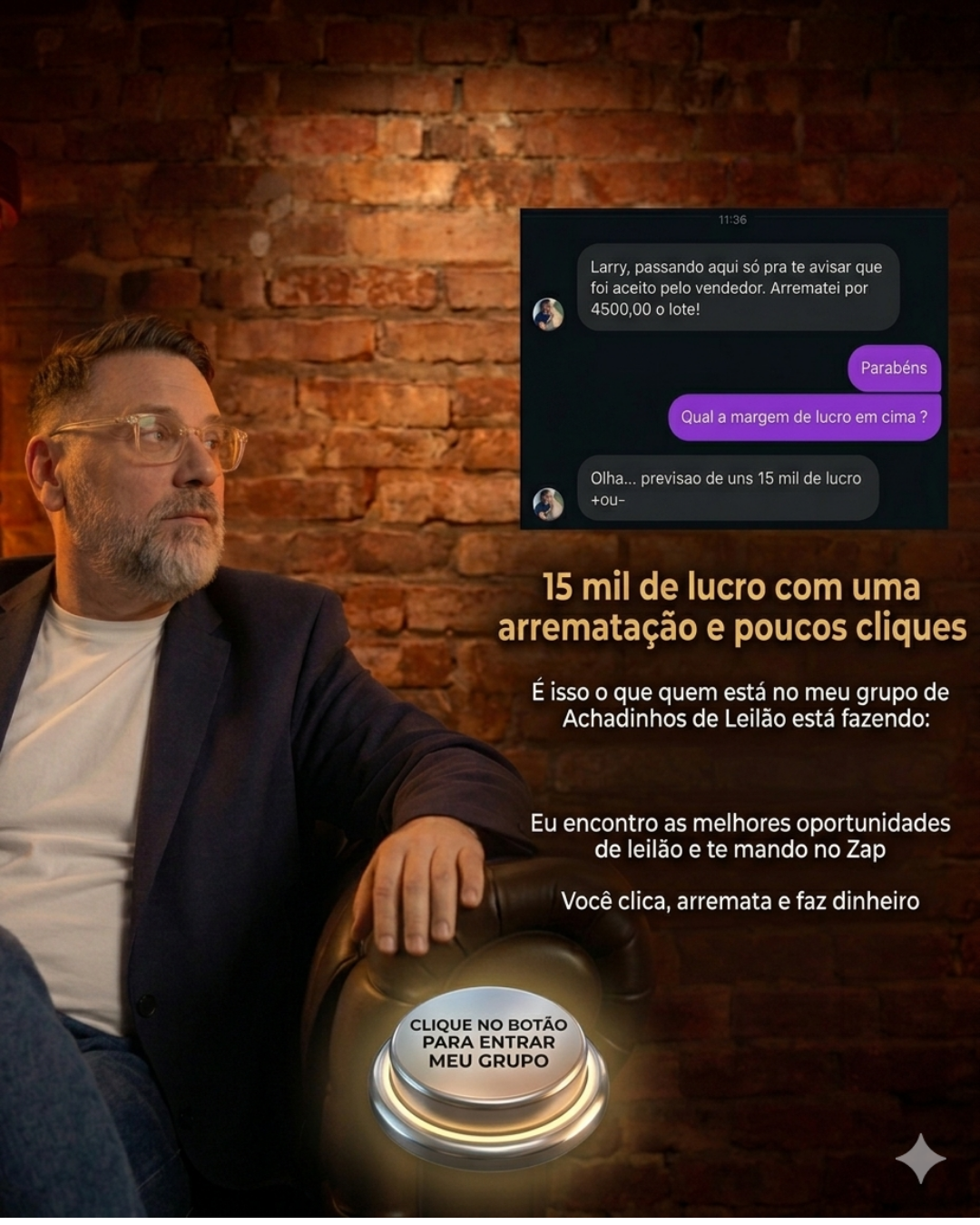 Lerry Granville - Leilões Facebook ad