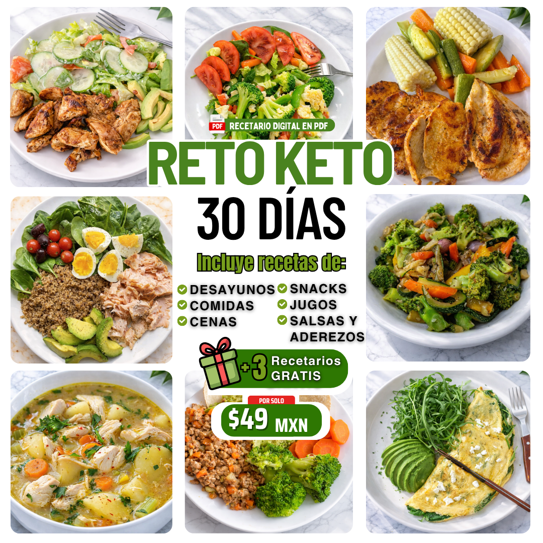 Vida Saludable I/AM Facebook ad: Reto Keto Por Solo $49 Pesos