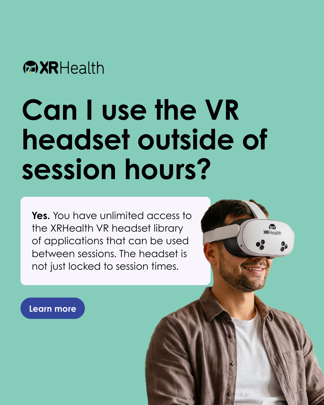 XRHealth Australia Facebook ad: If you or your child are struggling with…