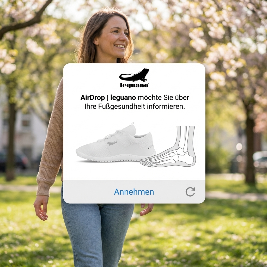 leguano Barfußschuhe Facebook ad