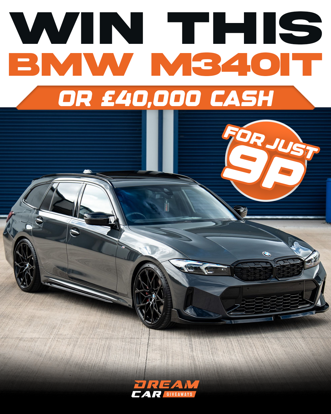 Dream Car Giveaways Facebook ad