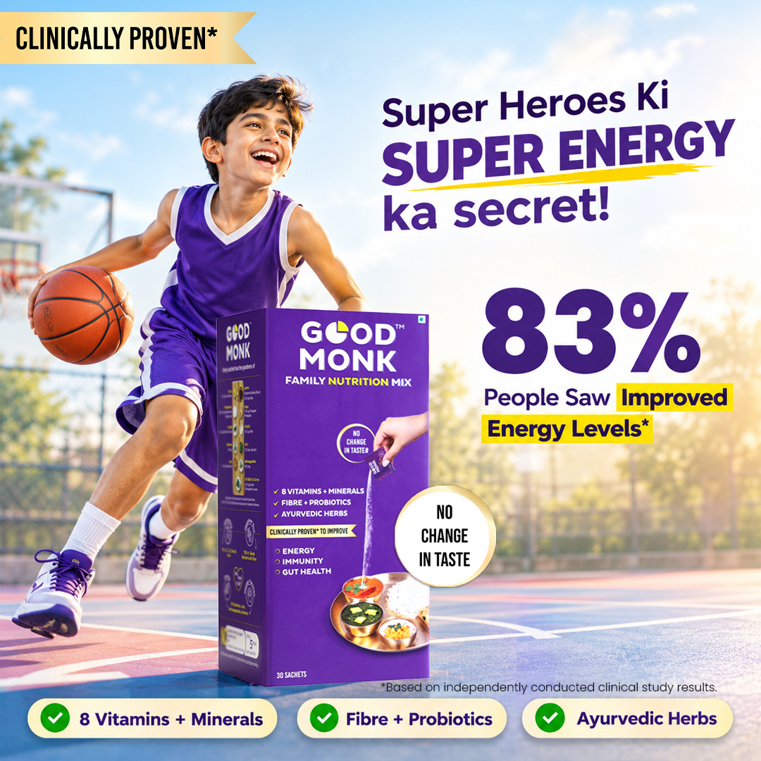 Good Monk Nutrition Facebook ad