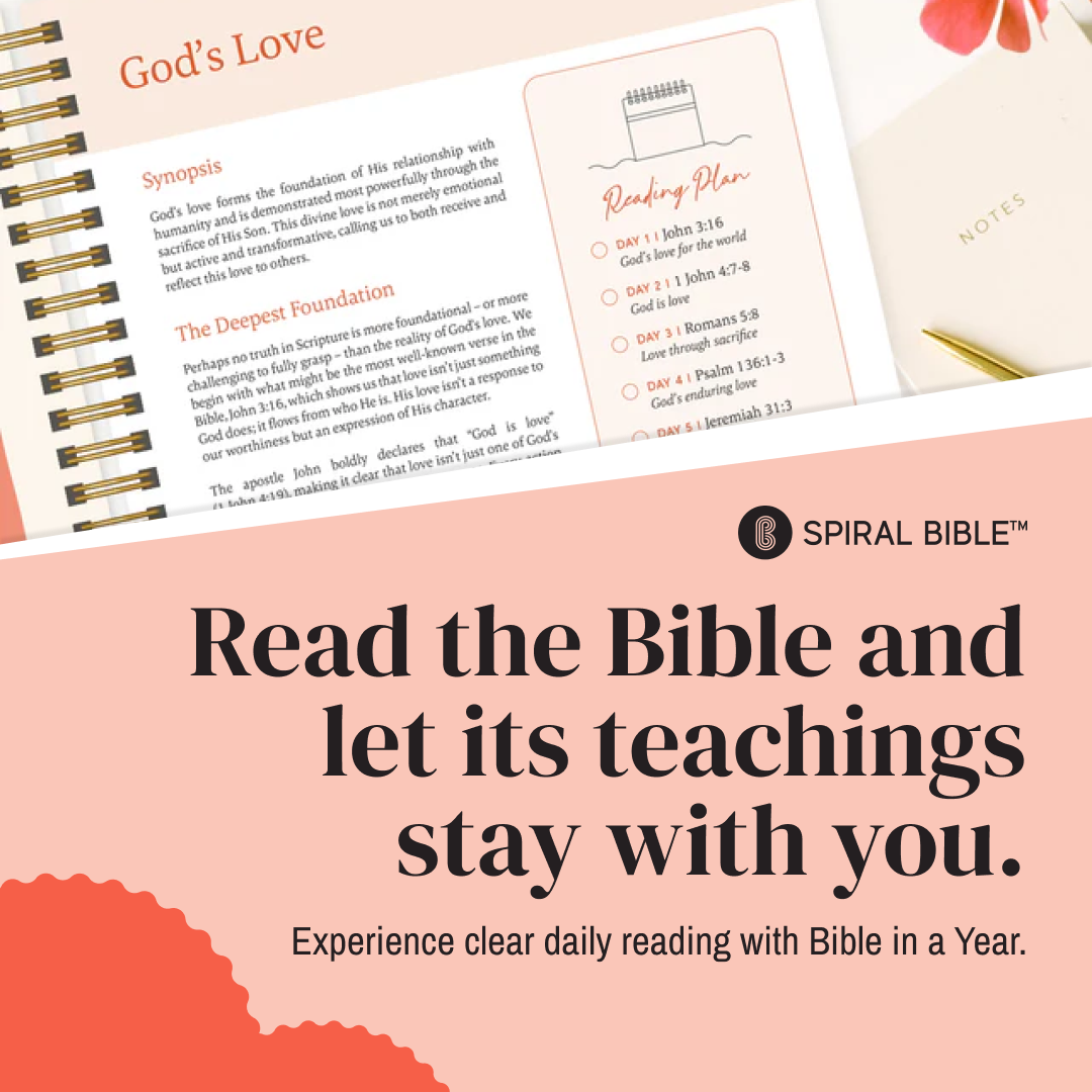 Spiral Bible Facebook ad