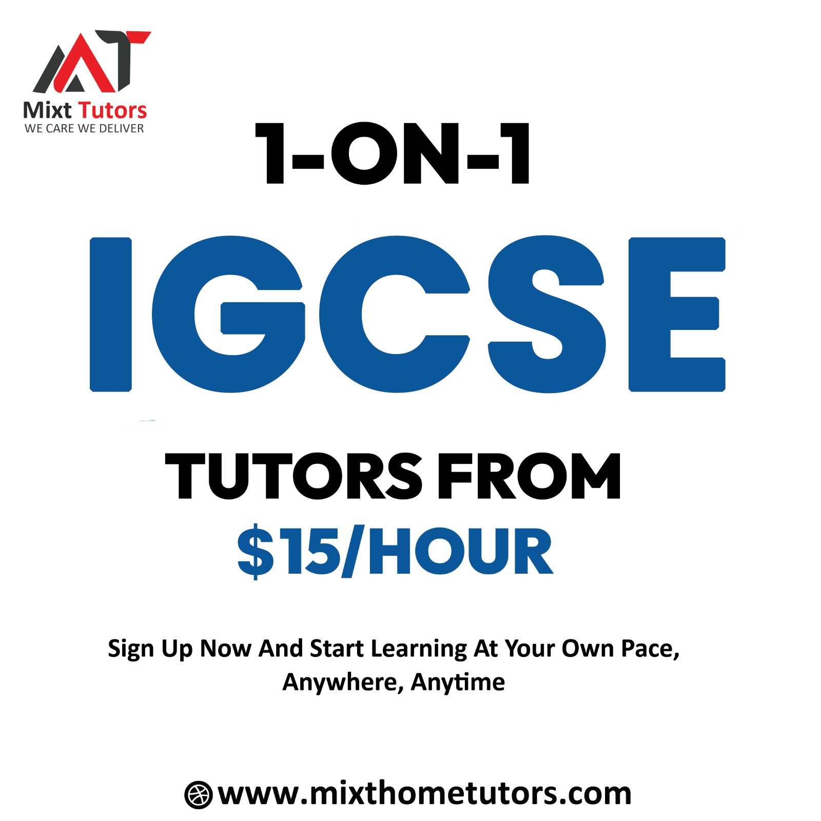 Mixt Home Tutors Facebook ad