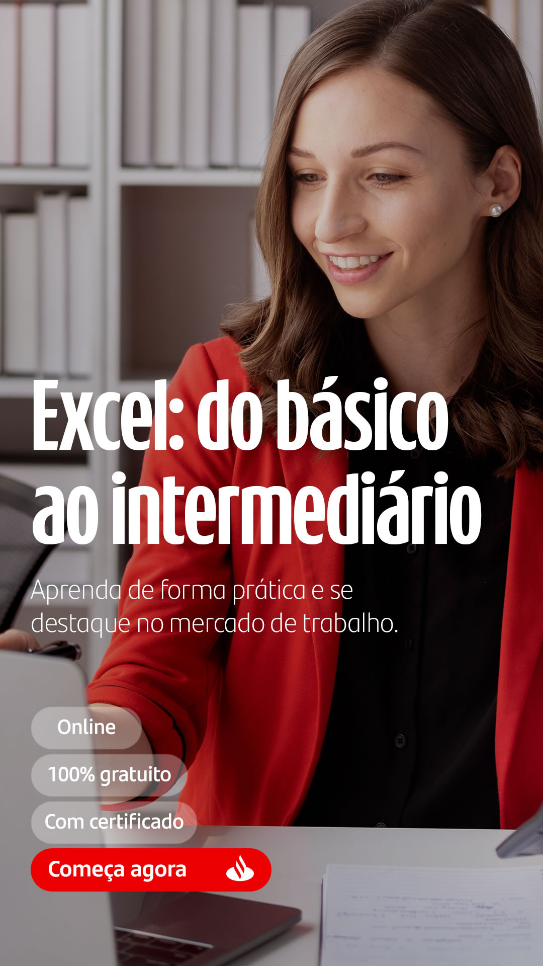 Santander Brasil Facebook ad