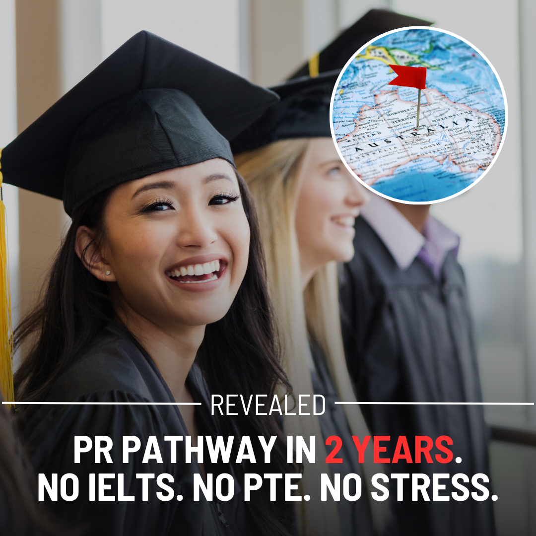 Ignite Education Vic Facebook ad: Your Diploma = Dead End. Here’s the Fast-Track to PR That…