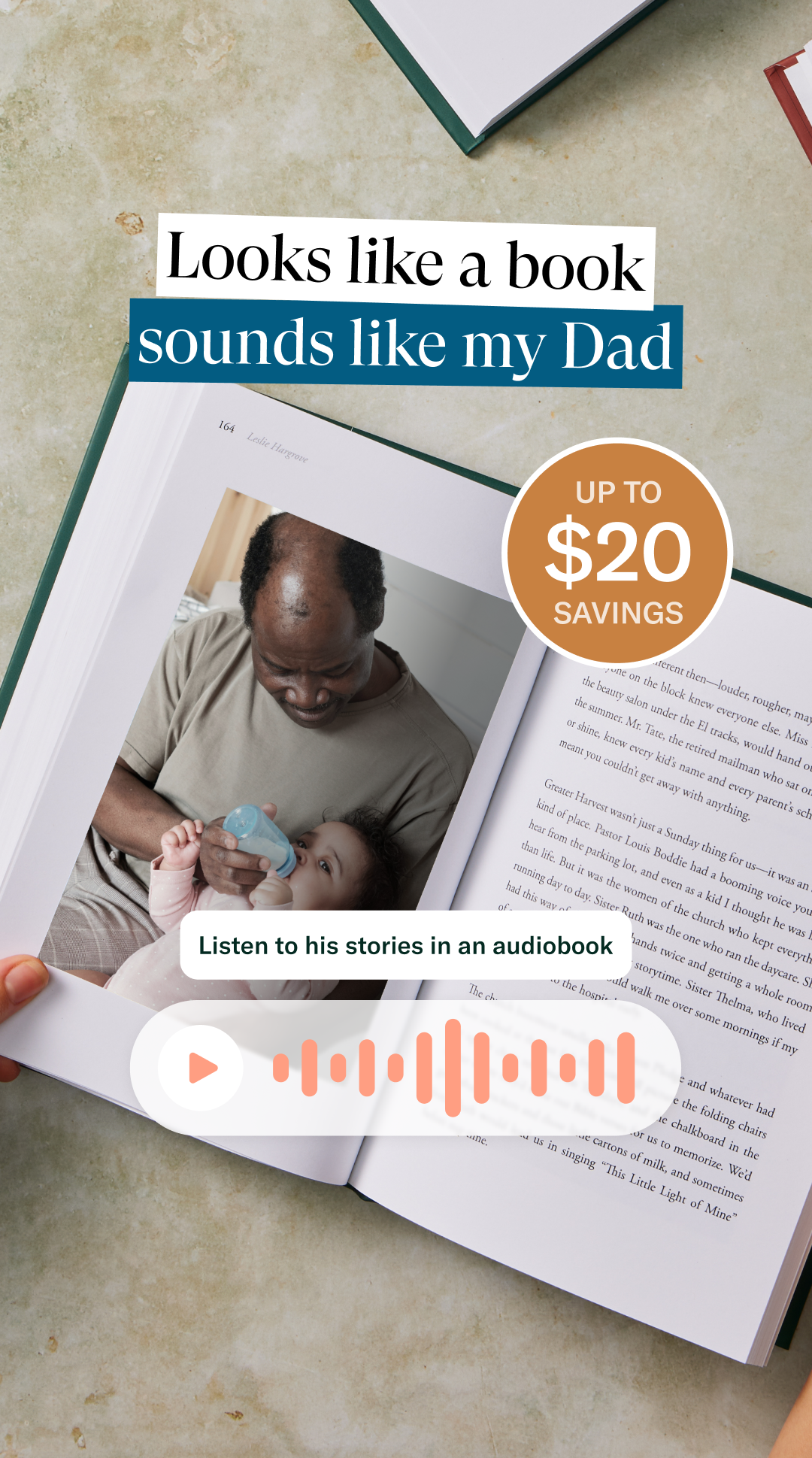 Storyworth Facebook ad