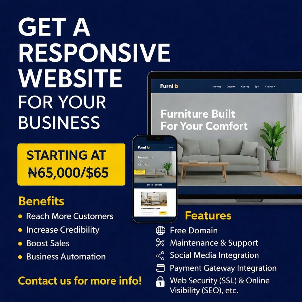 Digitide Systems Technologies Ltd Facebook ad: Get a responsive, user-friendly, and visually appealing…