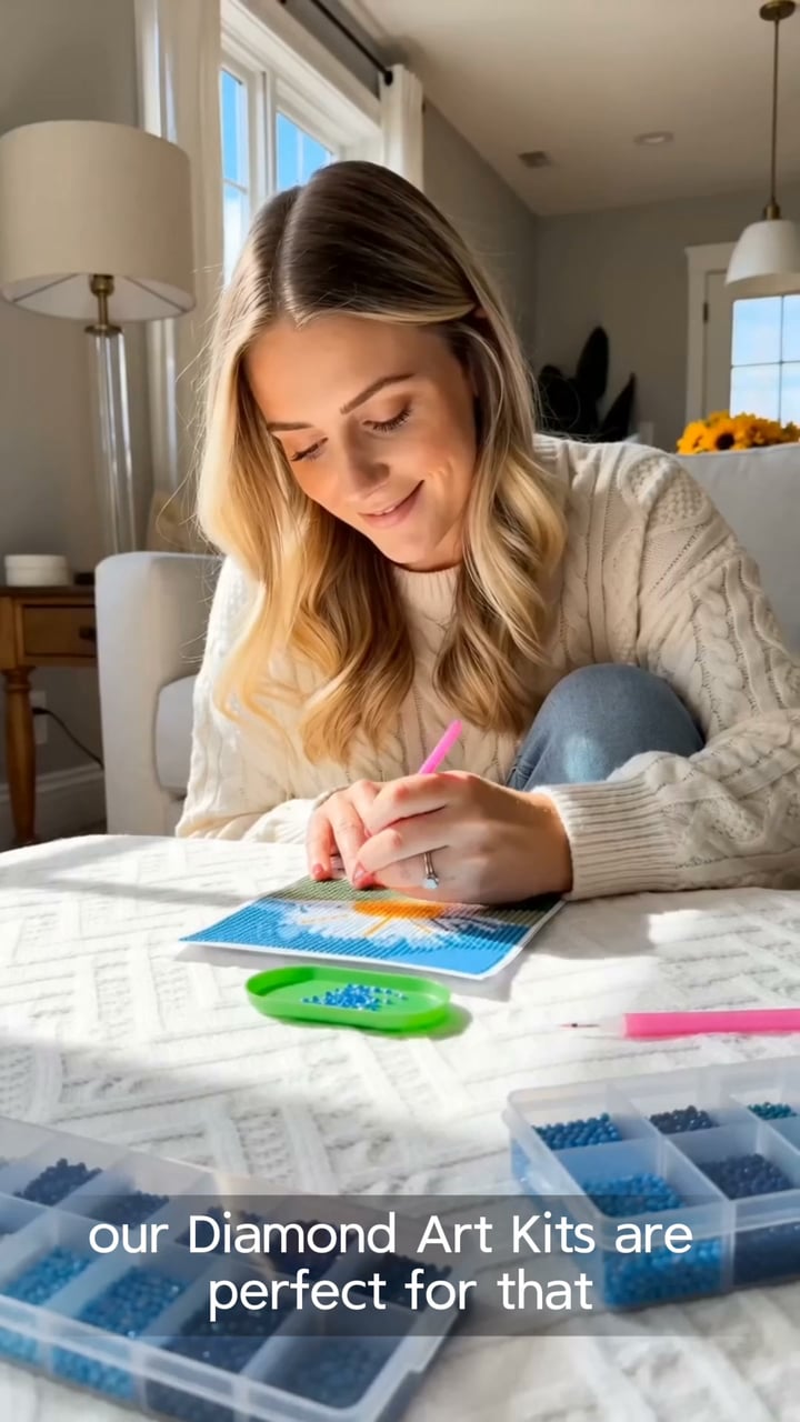 EllyandGrace Facebook ad: Unwind with Faith and Creativity