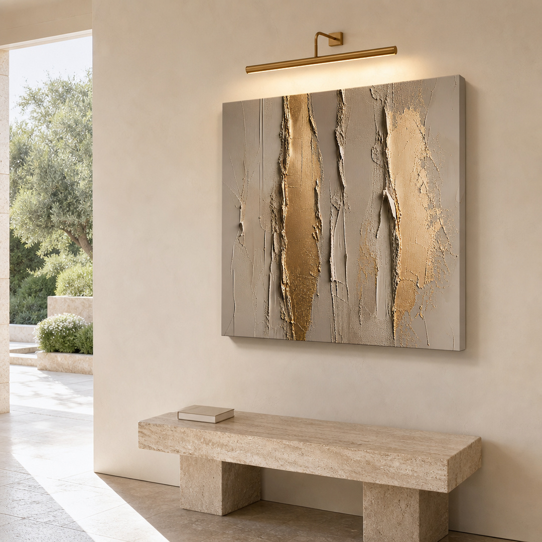 Tailored Canvases - Personalized Art Facebook ad: Golden Texture | Made in the USA | Ships Fast