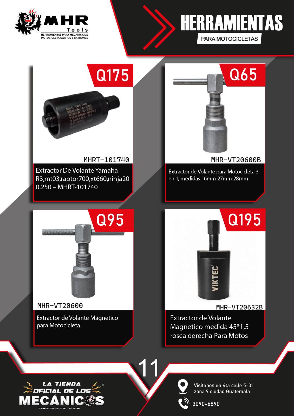 MHR TOOLS Facebook ad: CATÁLOGO ESPECIAL PARA MECÁNICOS DE MOTOS