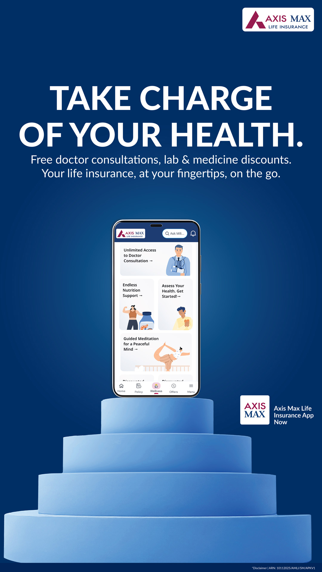 Axis Max Life Insurance Facebook ad