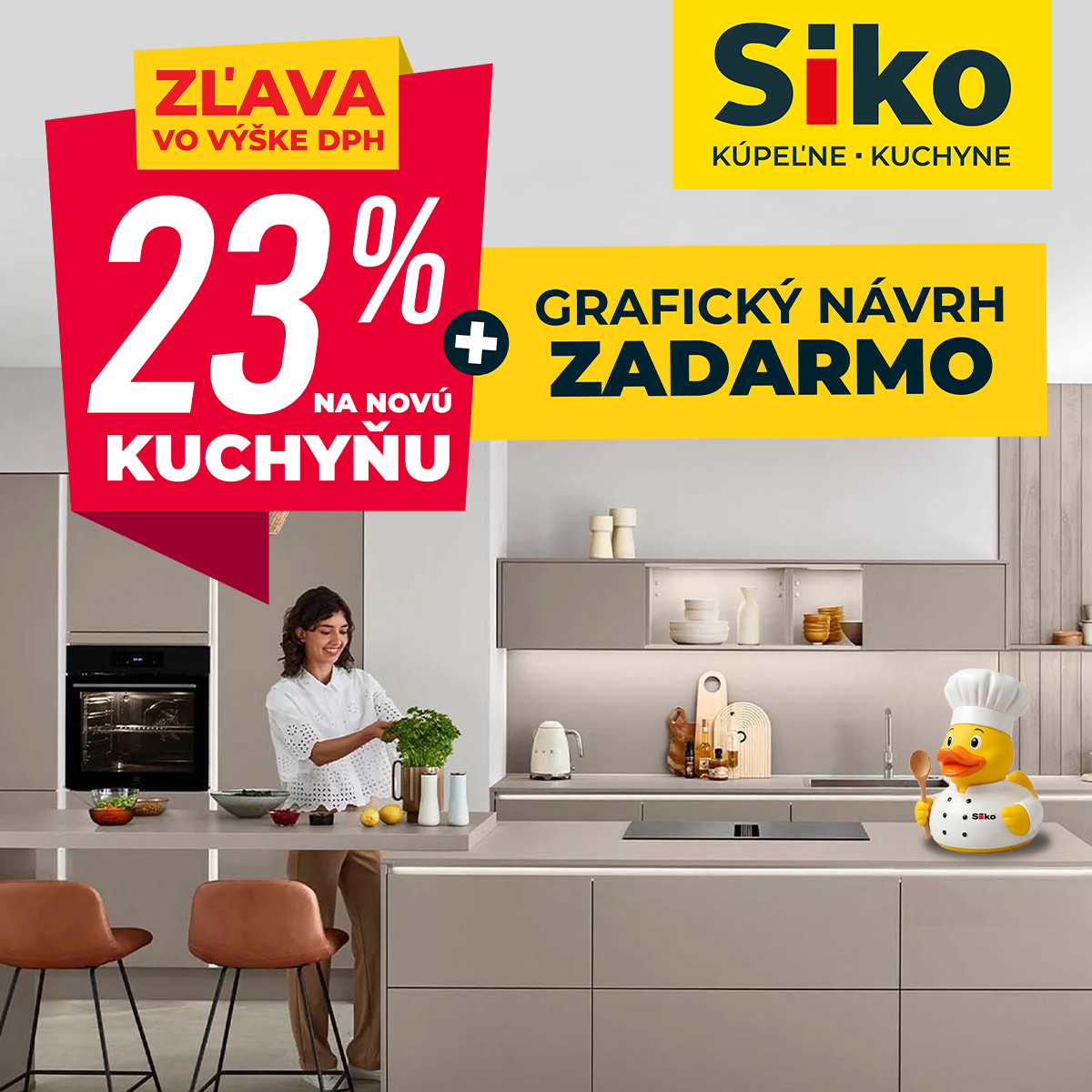 SIKO kúpeľne & kuchyne Facebook ad from Feb 3, 2026